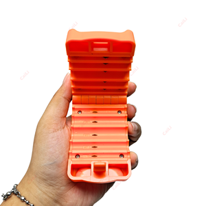Herramienta de corte longitudinal de fibra óptica naranja, pelacables de gran diámetro, pelador de tubos de cable, punzón para tubo suelto de fibra - Product Image 4