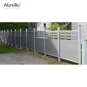 Factory Hotels Garden Windproof Privacy Trellis <strong>Gates</strong> WPC Fencing Plastic Panel Fence - Product Image 5