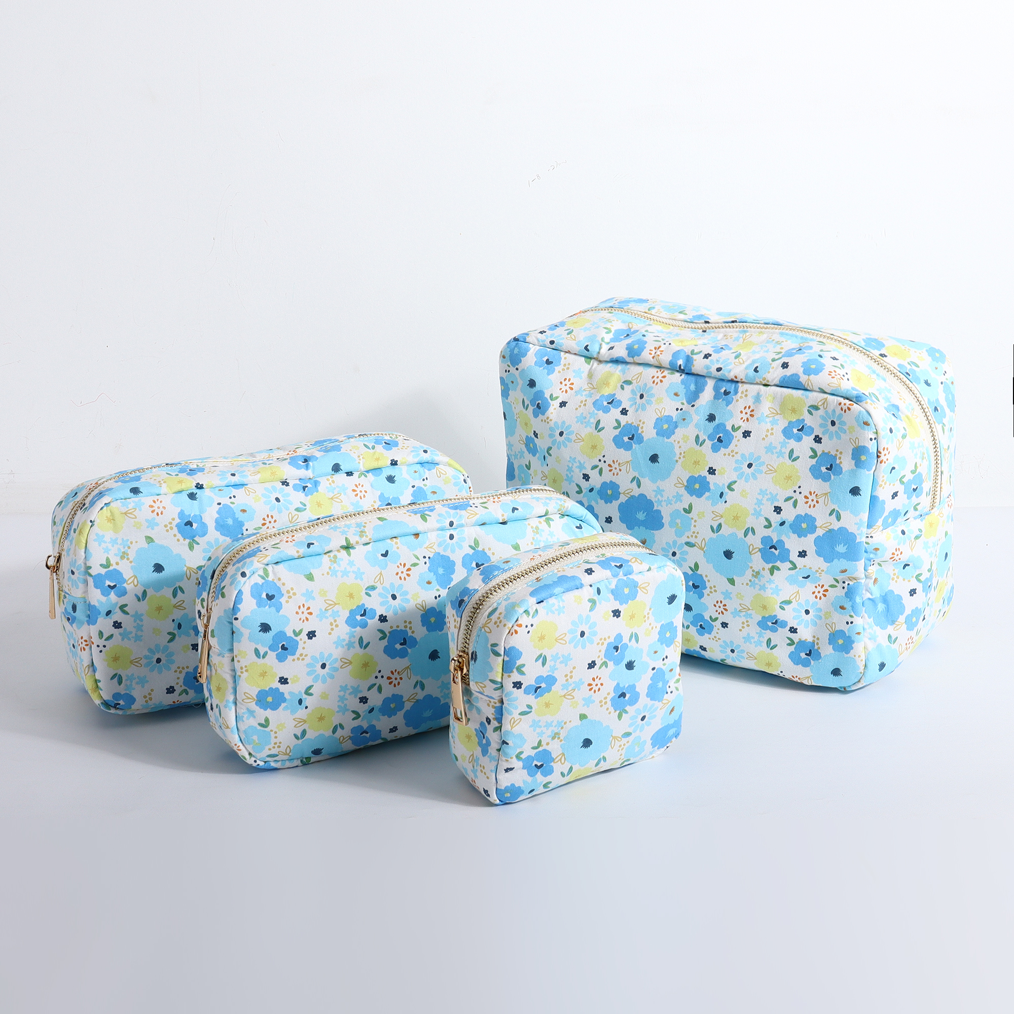 Floral bleu