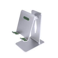 Support de téléphone à base lestée 220g, en aluminium durable, anti-tremblement pour bureau – Meilleure vente