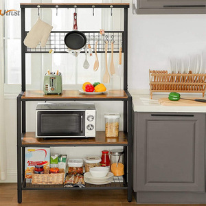 <b>Kitchen</b> storage <b>rack</b>, multi-tiered <b>kitchen</b> storage <b>rack</b>, floor-standing multi-layered multi-functional cookware <b>rack</b>, microwave - Product Image 2
