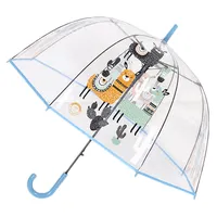 Детские Зонты мультфильм Единорог ПВХ прозрачные зонты складные зонты для мотоциклов