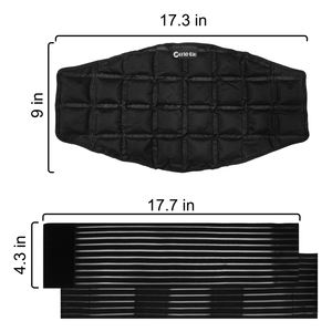 World-bio, recién llegado, paquete de calor de terapia de agua autoabsorbente personalizado para microondas para aliviar el dolor de cintura, almohadilla térmica - Product Image 2