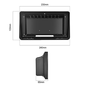 วิทยุติดรถยนต์ Podofo แบบ Double Din ขนาด 9 นิ้ว ระบบ Android รองรับ Wireless Carplay และ Android Auto พร้อม GPS, RDS และ HIFI สำหรับรถยนต์ Mazda <span class=keywords><strong>3</strong></span> Angkesaila ปี 2014-2019 - Product Image 5