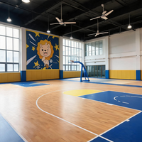 Revêtement de sol sportif en PVC Runsure, écologique, pour la rénovation de sols existants en salle de sport, faible teneur en COV, vente chaude au Vietnam, fourni par le fabricant