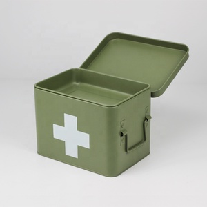 กล่องปฐมพยาบาลกล่องเก็บยา2ชั้นโลหะกล่องเก็บ BX - Product Image 2
