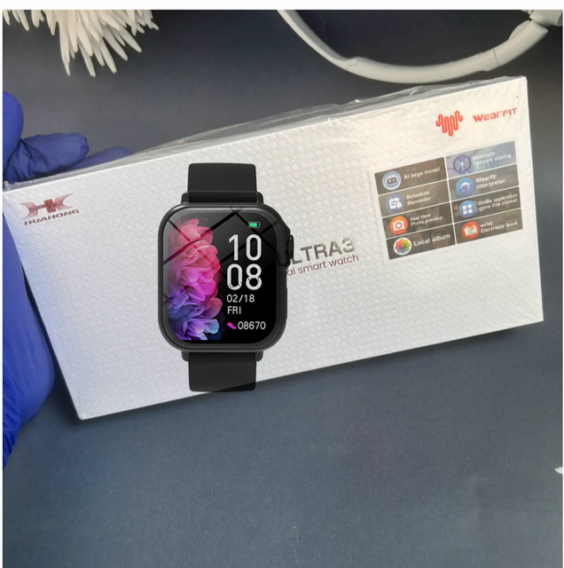 HK 11 Ultra 3 with Amoled Display Titanium Like Metal FinishChat-GPT Gravity Sensor Intelligente Smartwatch Hk11 Ultra 3