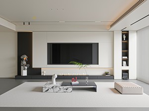 Mueble <span class=keywords><strong>de</strong></span> TV Premium Personalizado y Mueble <span class=keywords><strong>de</strong></span> Pared para TV, Unidad Elegante para Vestíbulos Corporativos/Proyectos <span class=keywords><strong>de</strong></span> Clubes Privados - Product Image 1