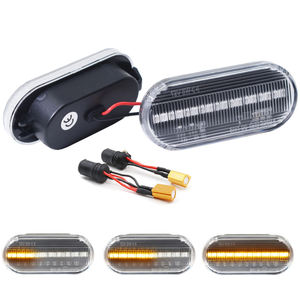 Lot de 2 clignotants latéraux noirs pour Ford C-max Fiesta Mk5 Focus MK2 Fusion Galaxy <span class=keywords><strong>MK1</strong></span> MK2 VW Passat 3B Golf 4 Bora Lupo T5 Sharan - Product Image 3