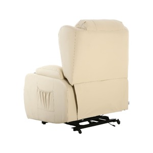 Sillón Reclinable de Cuero PU Giratorio y Mecedora <span class=keywords><strong>para</strong></span> Sala de Estar Sofá de Masaje Eléctrico de Ocio - Product Image 5