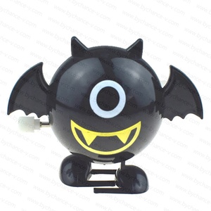 Jouet mécanique d'Halloween pour sacs de friandises, thèmes Sorcière, Citrouille, Zombie, Chat noir, style dessin animé effrayant - Product Image 6