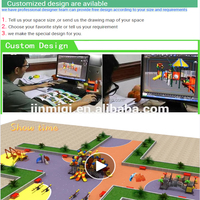 Équipement d'amusement attrayant pour enfants, aire de jeux extérieure, jeux de jardin pour enfants, jouets amusants, ensembles de toboggans en plastique pour aire de jeux