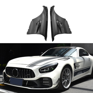 Évent de garde-boue avant en Fiber de carbone de remplacement de Style PRO pour <span class=keywords><strong>Mercedes</strong></span>-Benz <span class=keywords><strong>AMG</strong></span> <span class=keywords><strong>GT</strong></span> Fender 2019 + - Product Image 1