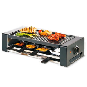 Grill à <span class=keywords><strong>raclette</strong></span> <span class=keywords><strong>rond</strong></span>, grill électrique d'intérieur - Product Image 5
