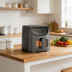 Friteuse <span class=keywords><strong>sans</strong></span> huile et faible en gras, multifonctionnelle, four de cuisine personnalisé, cuisinière électrique – Vente directe usine - Product Image 1