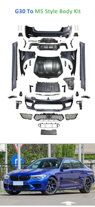 Pièces de voiture en gros, Kit de carrosserie complet F90 M5, ensemble modifié, mise à niveau, Style M, Facelift pour <span class=keywords><strong>BMW</strong></span> série 5 G30 pare-chocs - Product Image 4
