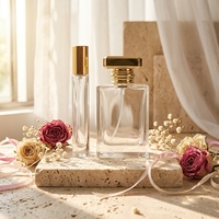 Flacon de parfum en verre de qualité supérieure 30ml 50ml 100ml, boîte cadeau en forme de livre avec logo personnalisé, emballage de parfum en gros