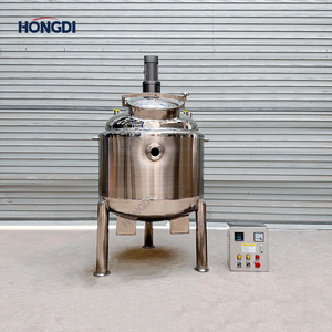 Réservoir de mélange de liquides chimiques en acier inoxydable 304 avec agitateur, moteur à engrenages, capacité 100L, chauffage 380V - Product Image 6