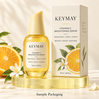 Sérum Éclaircissant Vitamine C & E à l'Extrait d'Orange et Acide Hyaluronique Hydratant pour une Peau Lisse et Éclatante – Fabricant OEM/ODM Marque Privée