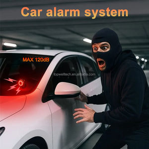 Симпатичная Беспроводная Автомобильная охранная сигнализация в форме кошки с дистанционным управлением - Product Image 2