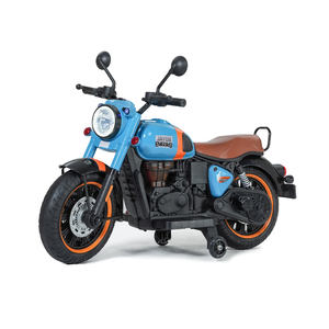 Tricycle pour enfants avec tableau de bord simulé de <span class=keywords><strong>moto</strong></span>, frein à main, frein à pied, musique, port USB - Product Image 2