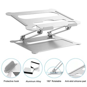 XSR Non-slip Adjustable Height Laptop <strong>Stand</strong> Folding Portable Aluminum Alloy Holder For Notebook <strong>Computer</strong> 7-15 Inch - Product Image 3