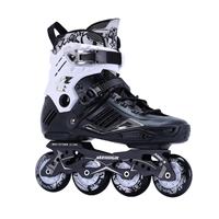 Patins à roulettes de slalom en ligne pour adultes, hommes et femmes, patins fantaisie, support en alliage d'aluminium