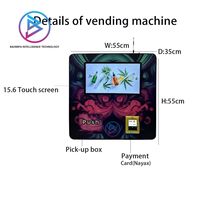 Distributeur automatique de haute qualité, petit et mini, personnalisé, à vendre, distributeur automatique avec écran tactile de 15,6 pouces