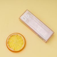 Boîte d'emballage plate pliable personnalisée en PET pour gloss à lèvres