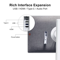 Téléviseur intelligent portable Innchip 32 pouces LED 4K Android 15 1080P, tablette de jeu 8+128 Go, 10000 mAh, haut-parleurs stéréo Hi-Fi, affichage vidéo