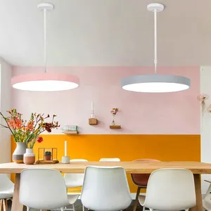โคมไฟระย้าทรงกลมทันสมัยสำหรับร้านอาหารและร้านตัดผมร้านค้าโคมไฟสีขาวอบอุ่นสำหรับการติดตั้งพร้อมก้านยืดหดได้ - Product Image 4