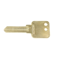 5 broches 6Pin Cupronickel clé vierge deux trous épaisseur 2.2mm