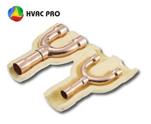 ข้อต่อทองแดงรูปตัวยู สำหรับท่อระบบทำความเย็น HVAC รุ่น TA ข้อต่อเครื่องปรับอากาศ อะแดปเตอร์ทนทาน - Product Image 6