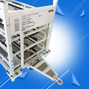 Heavy Duty Steel <b>Stacking</b> Rack 40x40mm Column 1.5mm Thickness Warehouse Storage <b>Shelf</b> Foldable Mezzanine Rack - Product Image 2