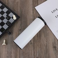 Vente en gros de tasses à café en acier inoxydable à double paroi, thermos de voyage, tasse à jus et à lait en métal avec couvercle