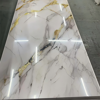 Panneau mural en PVC imitation marbre résistant à la chaleur, couleur charbon, pour crédence de cuisine et application murale sur comptoir