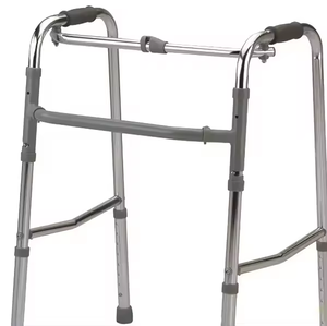 Réglable en hauteur léger 4 jambes en aluminium pliant santé adulte exercices marcheur pour adultes pour adultes personnes âgées - Product Image 2