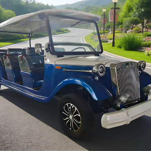 Voiture électrique de tourisme vintage de luxe de haute qualité, style panoramique, RC-03, 4 à 17 places, vitesse maximale de 30-40 km/h, couleur personnalisée - Product Image 1