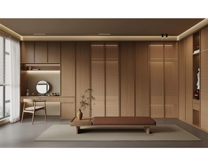 Nuovo Stile di Arredamento per Camera da Letto, Design Classico di <span class=keywords><strong>Armadio</strong></span> in Legno - Product Image 2