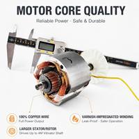 220V/110V Benzin/Elektro-Antrieb Tragbarer Mini-Betonrüttler Handgerät für Bauarbeiten mit 35mm Nadel