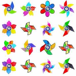 Innovadores juguetes giratorios de dedo estilo molino de viento, Fidget Spinners transparentes de molino de viento, Juguetes relajantes y educativos - Product Image 3