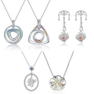 Fábrica OEM ODM Joyería fina para Mujeres Hombres Personalizar Colgante logo Fabricación Metal Latón Acero inoxidable Charm Collar Personalizado - Product Image 2