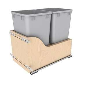 Cubo de Basura Extraíble para Cocina de Madera Contemporánea con Fácil Instalación - Product Image 1