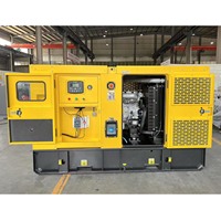 Générateur diesel super silencieux Citylion 20kW 25kW 20kVA 25kVA, démarrage automatique ATS, groupe électrogène portable avec cabine insonorisée