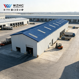 โรงงานขนาดใหญ่ที่สร้างขึ้นด้วยโครงสร้างเหล็กเอช-บีมแบบหนัก - Product Image 1
