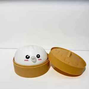 Kawaii Bubble Blowing Mood Dumpling <b>Squishy</b> Toy Blind Pack for Desktop Decoration - Product Image 4