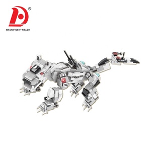 HUADA 2023 Journée des Enfants Le <span class=keywords><strong>Meilleur</strong></span> Cadeau En Plastique BRICOLAGE Assembler Déformer Blocs de Construction <span class=keywords><strong>Robot</strong></span> Jouets - Product Image 3