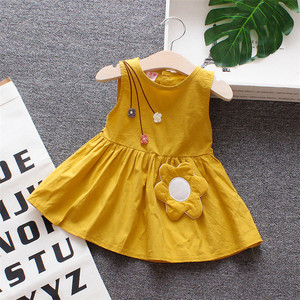 Vestido Casual de Algodón Suave sin Mangas para Bebés Niñas, Ropa de Verano para Niñas Pequeñas con Diseño Floral - Product Image 4