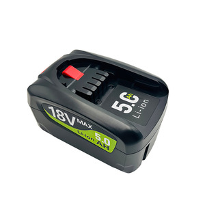 Batterie de remplacement pour perceuse <span class=keywords><strong>sans</strong></span> <span class=keywords><strong>fil</strong></span> <span class=keywords><strong>Bosch</strong></span> PSB18 18V 5000mAh Li-ion, pack haute performance - Product Image 1