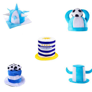 Drapeau de l'Uruguay en aluminium écologique imperméable avec logo personnalisé, article promotionnel pour les fans de football, vente chaude - Product Image 4